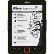 Книга электронная «Ritmix» RBK-678FL, black