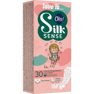 Прокладки ежедневные «Ola!»Silk Sense Light Teens String Multiform, 30 шт