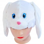 Карнавальная маска «Пуговка» Заяц белый, 4019 к-18