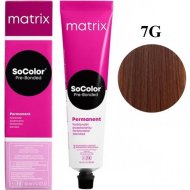 Крем-краска для волос «L'Oreal» Matrix SoColor Pre-Bonded, 7G 907GL, E3704200, 90 мл