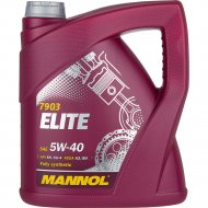 Моторное масло «Mannol» Elite, 5w40 SM/CF, 4 л