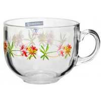 

Чашка стеклянная "Freesia"500м
