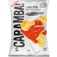 

Снеки картоф."CARAMBA"(тайск.соус) 160 г