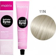 Крем-краска для волос «L'Oreal» Matrix SoColor Sync Pre-Bonded, 11N, E3664900, 90 мл