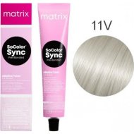 Крем-краска для волос «L'Oreal» Matrix SoColor Sync Pre-Bonded, 11V, E3664600, 90 мл