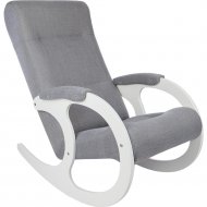 Кресло-качалка «Бастион» 3, memory 15, белые ножки