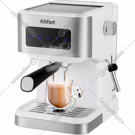 Рожковая кофеварка «Kitfort» КТ-7139