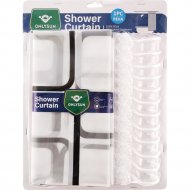Шторка для ванной «Shower» 180х180 см, 2104145020, белая