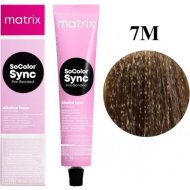 Крем-краска для волос «L'Oreal» Matrix SoColor Sync Pre-Bonded, 7M, E3659400, 90 мл