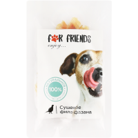

Лакомство"FOR FRIENDS"(д/соб,гусь)50г