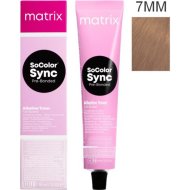 Крем-краска для волос «L'Oreal» Matrix SoColor Sync Pre-Bonded, 7MM, E3662100, 90 мл