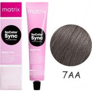 Крем-краска для волос «L'Oreal» Matrix SoColor Sync Pre-Bonded, 7АА, E3665800, 90 мл