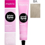 Крем-краска для волос «L'Oreal» Matrix SoColor Sync Pre-Bonded, 8A, E3577000, 90 мл