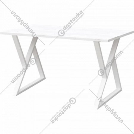 Обеденный стол «Millwood» Дели 18 мм, ЛДСП белый/белый, 100х70х73 см