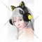 Наушники «Qumo» Party Cat mini ВТ 0052, Q34915, черно-желтый