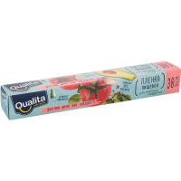 

Пищевая"QUALITA"(пленка 30м рулоне) 30шт