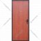 Дверь входная «Гарда» Стройгост 5 РФ, Медный антик/Рустикальный дуб, L, 205х86 см