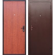 Дверь входная «Гарда» Стройгост 5 РФ, Медный антик/Рустикальный дуб, L, 205х96 см