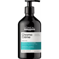Шампунь для волос «L'Oreal» Professionnel Serie Expert Chroma Creme, зеленый, E3785100, 500 мл