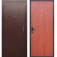Дверь входная «Гарда» Стройгост 5 РФ, Медный антик/Рустикальный дуб, R, 205х86 см