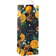 Подарочный пакет «Новогоднее настроение» 27208619, 13х36х10 см