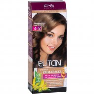 Крем-краска для волос «Элитан» 6.12 перламутрово-каштановый.