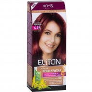 Крем-краска для волос «Элитан» 6.56 терпкий бургунди.