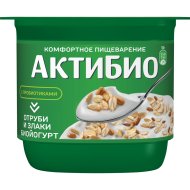 Биойогурт «АктиБио» с отрубями и злаками, 2,9%, 130 г