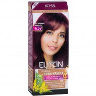 Крем-краска для волос «Элитан» 6.57 роскошный марсала.