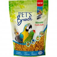Корм для птиц средних видов «Pet's Brunch» Biscotti Fruits Soft, 230 г