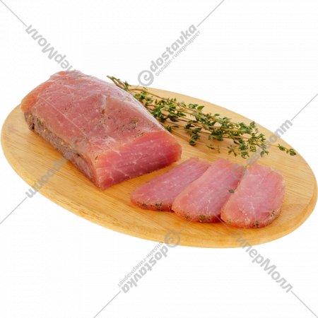 Полендвица «По домашнему» из свинины, солёная, 1 кг, фасовка 0.35 - 0.4 кг