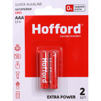 

Батарейка"HOFFORD"(алкал.2шт ААA)