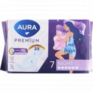 Прокладки ночные гигиенические «Aura» Premium, 7 шт