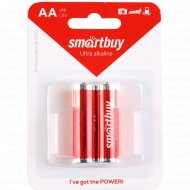 Батарейка алкалиновая «Smartbuy» LR6/2 В, 2 шт