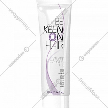 Крем-краска для волос «KEEN» Velvet Colour, тон 6.6, 100 мл