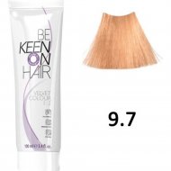 Крем-краска для волос «KEEN» Velvet Colour, тон 9.7, 100 мл