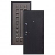 Дверь входная «Йошкар» Черный/Венге, R, 205х96 см