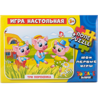 

Игра настольная "ТРИ ПОРОСЁНКА"