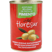 

Зел.олив.фарш"FLORSEUR"(перец)ж/б 280гр