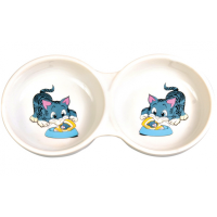 

Миска"TRIXIE"(11см,2*0.15л,с изобр)