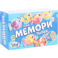 

Игра "МЕМОРИ: РЫБКИ" (40 карточек)