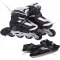 Роликовые коньки «Mobile Kid» Uniskate, 2 в 1, размер M, black-white