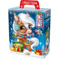 Новогодний подарок Ивкон-Презент подарок, веселая семейка, 800 г