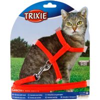 

Набор д/кош"TRIXIE"(шлея/пов1.25м,нейл)