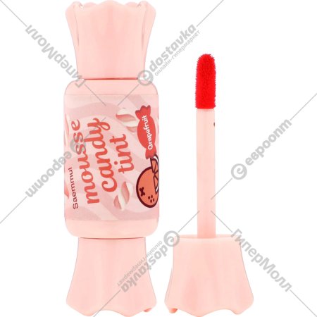 Тинт для губ «The Saem» Saemmul Mousse Candy Tint, 04 Grapefruit Mousse, 8 г