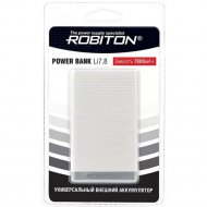 Портативное зарядное устройство «Robiton» Li7.8-W, БЛ15288, белый