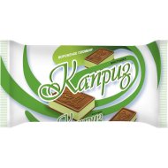 Мороженое Каприз пломбир фисташковый на печенье, 90 г