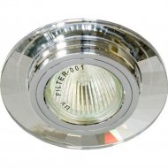 Точечный светильник «Feron» DL8160-2, 19739, серебро/серебро