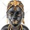 Статуэтка «Девушка из африканского племени» полистоун, 29661305, 18.5х10х23 см