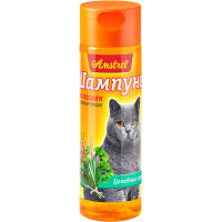 

Шампунь"AMSTREL"(д/к конд.цел/трав)120мл